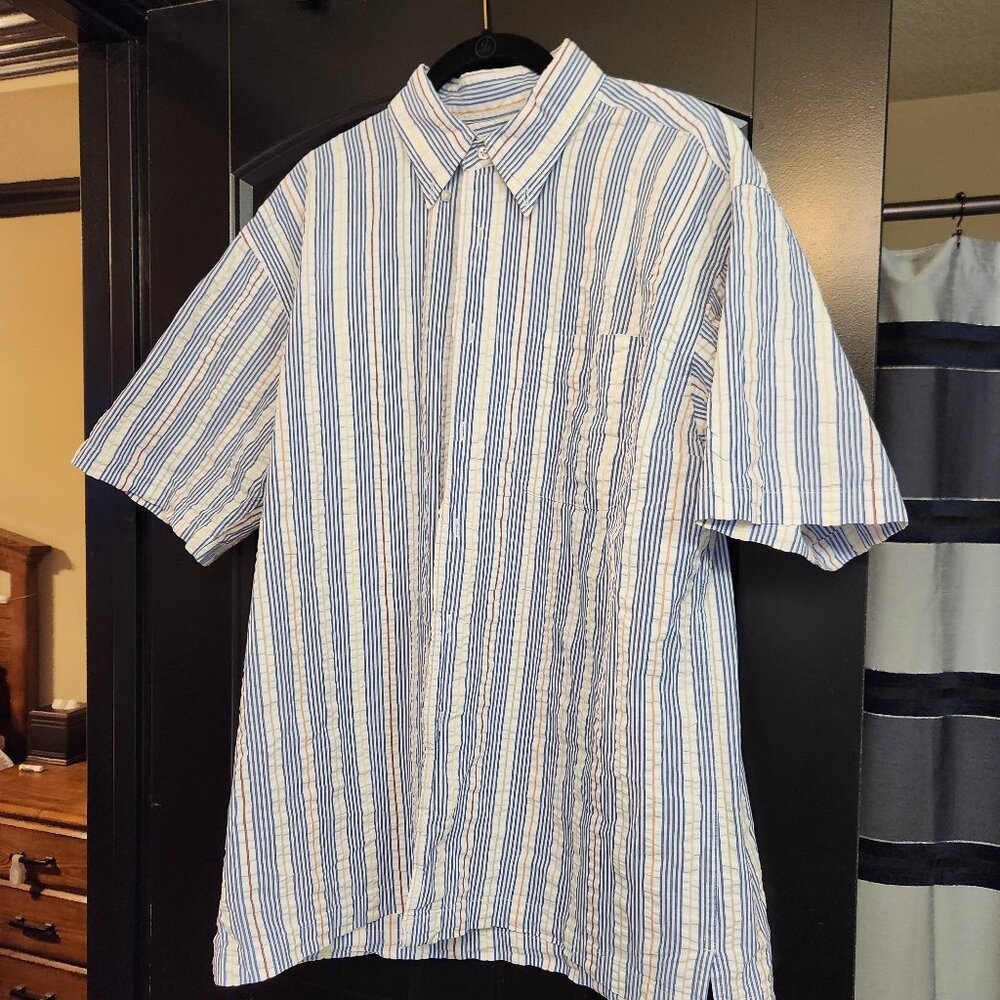 Mens Short Sleeve Casual Shirt